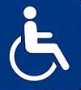 אייקון נגישות לכיסאות גלגלים